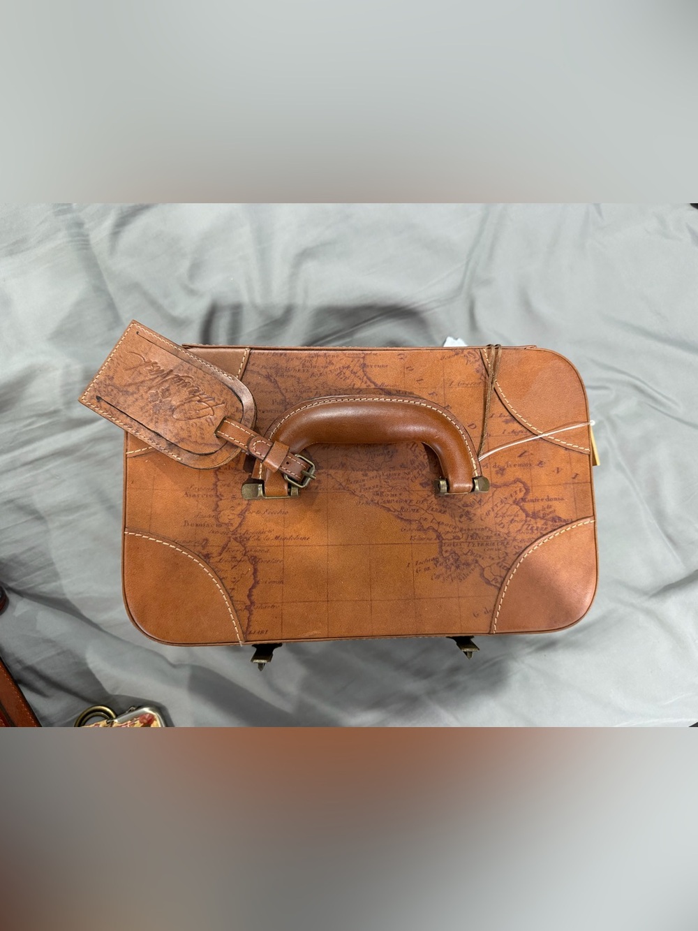 Patricia Nash Tan Brown Travel Jewelry Case - Picture 3 of 5